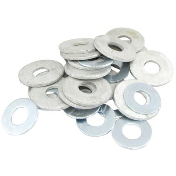 Round Washer Flat M16 X 33.5mm Mild Steel Hot Dipped Galvanised, Ideal Electrical Catalogue Hardware Washers Washer - Construction Supplies Australia