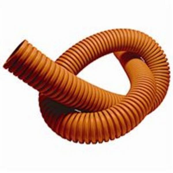 Corrugated Conduit PVC Heavy Duty 40mmx25M Orange, Ideal Electrical Catalogue Cable Management Conduit Corrugated Corrugated Conduit - Construction Supplies Australia