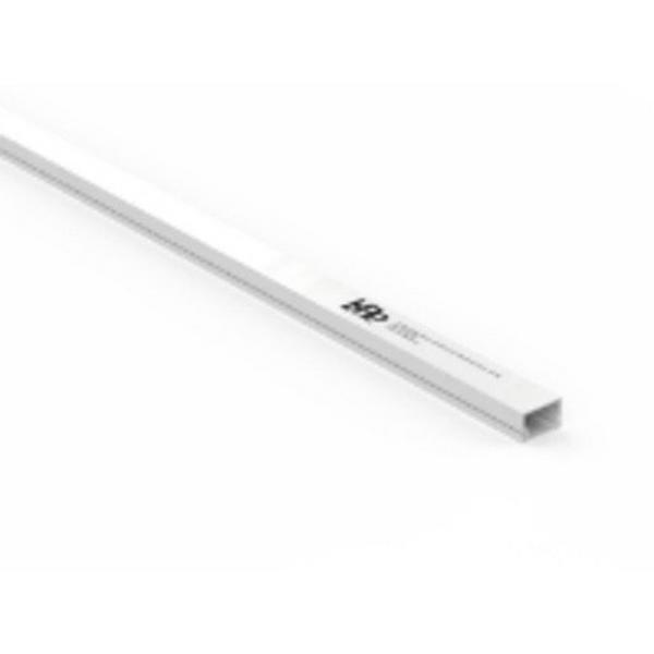 Duct PVC W25mm X H16mm X 4Mtr White, Ideal Electrical Catalogue Cable Management Duct Mini Maxi Trunking - Construction Supplies Australia