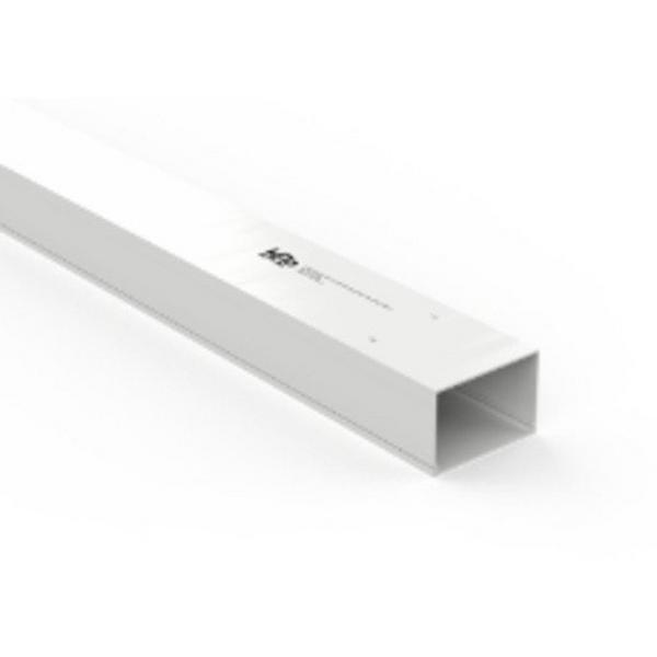 Duct PVC W40mm X H25mm X 4Mtr White, Ideal Electrical Catalogue Cable Management Duct Mini Maxi Trunking - Construction Supplies Australia