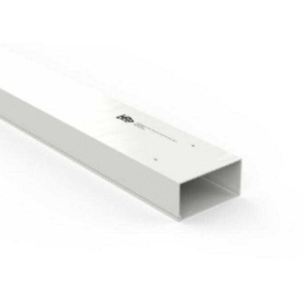 Duct PVC W50mm X H25mm X 4Mtr White, Ideal Electrical Catalogue Cable Management Duct Mini Maxi Trunking - Construction Supplies Australia