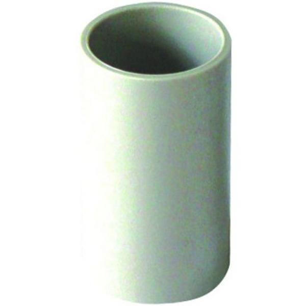 Coupling Plain PVC 50mm Grey, Ideal Electrical Catalogue Cable Management Conduit Rigid Couplers - Construction Supplies Australia