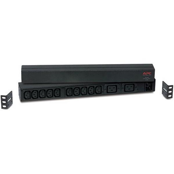 Rack PDU Basic 1U 16A 208 And 230V (10)C13 And (2)C19, Ideal Electrical Catalogue Switches Plugs Sockets Switches Power Distribution Unit Pdu - Construction Supplies Australia