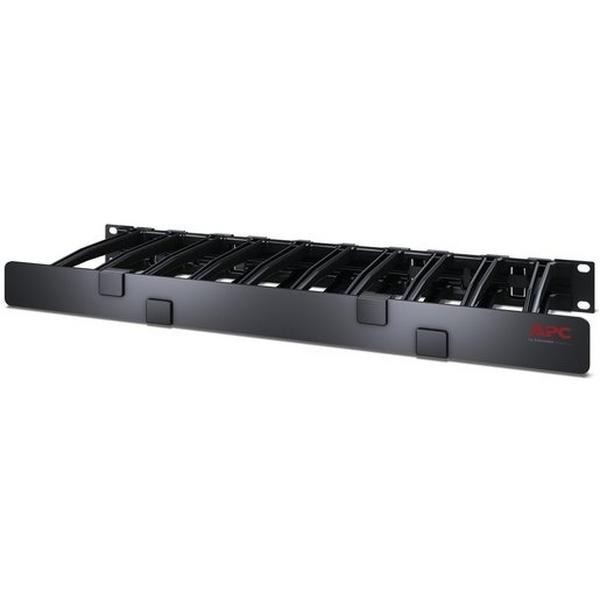 1U Horizontal Cable Manager 6" Deep Single-Sided, Ideal Electrical Catalogue Power Distribution Distribution Boards Cable Guide For Enclosures Cabinets - Construction Supplies Australia