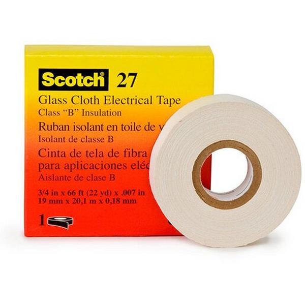 Tape 27 12.7mm X 20M Glass Cloth Electrical, Ideal Electrical Catalogue Hardware Tape Adhesive Tape - Construction Supplies Australia