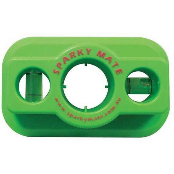 GPO Plaster Cut Out Template With Spirit Level, Ideal Electrical Catalogue Tools Instrumentation Measuring Device Level - Construction Supplies Australia