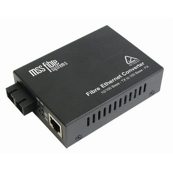 Fast Ethernet Media Converter 100B-Tx To 100B-Fx, Ideal Electrical Catalogue Data Communications Network Products Media Converter - Construction Supplies Australia