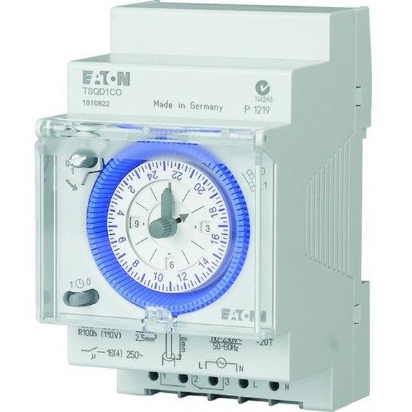 Timer Analogue 24 Hour 1 Ch 200 Hour Res, Ideal Electrical Catalogue Power Distribution Distribution Boards Analogous Time Switch For Distribution Board - Construction Supplies Australia