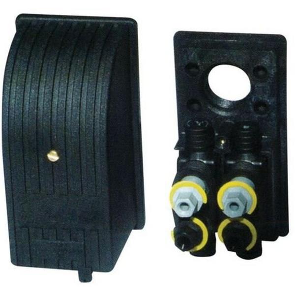 Mains Box - Single Phase Mains Connection Box 2 X Hsc435Ae, Ideal Electrical Catalogue Wiring Accessories Connector Cable Connector - Construction Supplies Australia