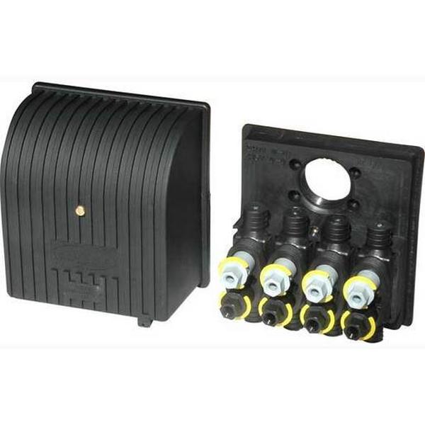 Mains Box - Three Phase With 4 X Hsc435Ae, Ideal Electrical Catalogue Power Distribution Distribution Boards Cable Connection Box For Entry Cabinet - Construction Supplies Australia