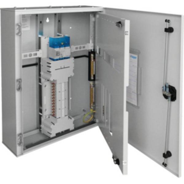 Apex 24P Chassis 160A ISO Standard White, Ideal Electrical Catalogue Power Distribution Distribution Boards Distributor Assembly With Main Switch - Construction Supplies Australia