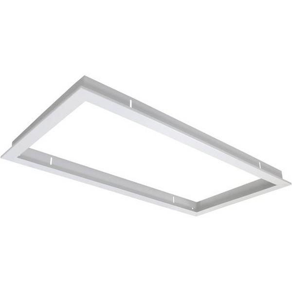 Frame Plaster Recessed 300X600mm White For At9053, Ideal Electrical Catalogue Light Fittings Accessories Mechanical Accessories Spare Parts For Luminaires - Construction Supplies Australia