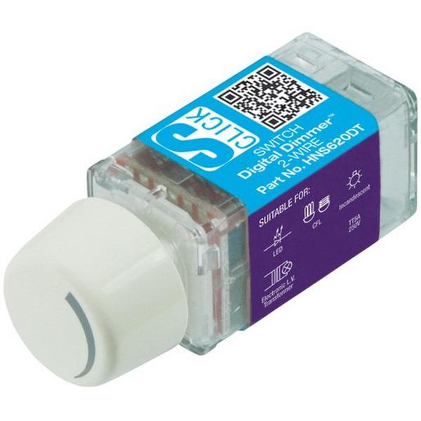 Dimmer Rotary Digital Switch 2-Wire Pushbutton On Off, Ideal Electrical Catalogue Switches Plugs Sockets Mechanisms Dimmer Mechs - Construction Supplies Australia