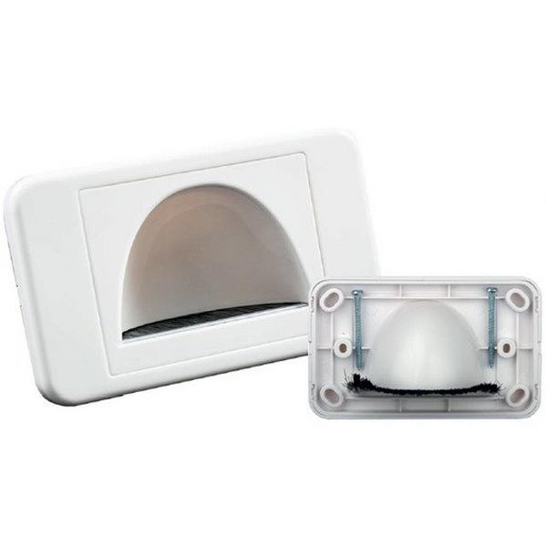 05Dwpmr Reverse Bullnose Plate, Ideal Electrical Catalogue Switches Plugs Sockets Switches Grid Cover Plate - Construction Supplies Australia