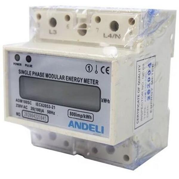 1 Phase 100Amp kW Hour Meter Digita, Ideal Electrical Catalogue Industrial Meters Kilowatt Hour Meter - Construction Supplies Australia