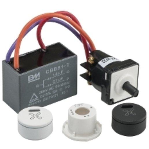 Clipsal Z4060CSFM | MECH CONTROLLER 3 SPEED FAN 250V 75VA SATURN ZEN ...