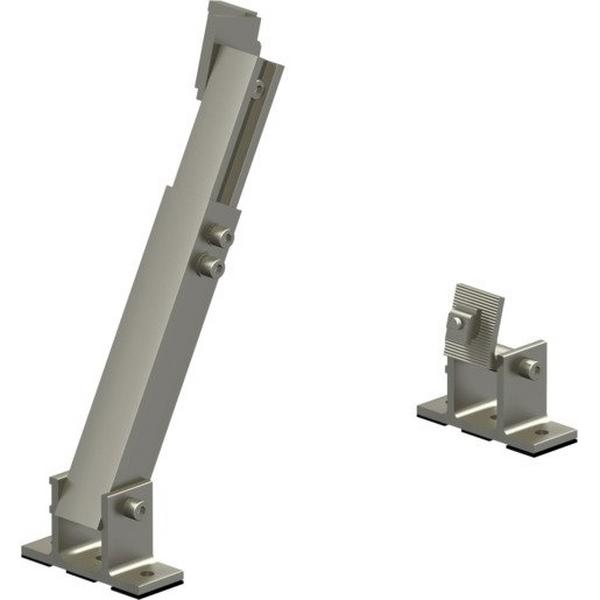 Pv-Ezrack Solarroof - Tilt Legs Kit Adjustable 10/15 (Front And Back Leg), Ideal Electrical Catalogue Energy Management Solar Mounting Systems Solar Roof Mounting Components - Construction Supplies Australia