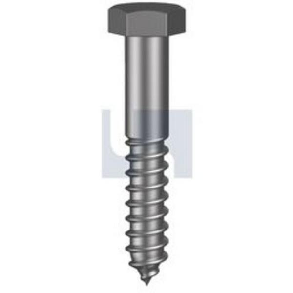 Coach Screw Hex Head Hot Dipped Galvanised As1393 Class 4.6 Uts M8 X 50, Ideal Electrical Catalogue Hardware Nuts Bolts Bolt - Construction Supplies Australia