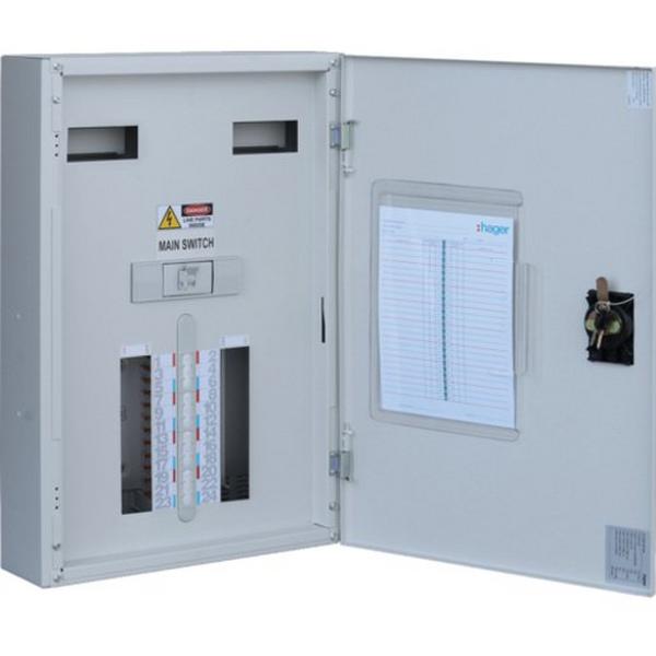 Invicta 24P Chassis 160A Iso Std White, Ideal Electrical Catalogue Power Distribution Distribution Boards Small Distribution Board Equipped - Construction Supplies Australia