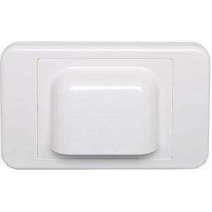 SLIMLINE BULLNOSE WALLPLATE 17MM PROTRUSION ONLY