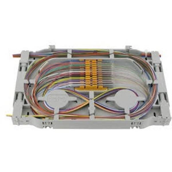 Fibre Optic Splice Cassette Kit, Ideal Electrical Catalogue Data Communications Fibre Splice Cassette Tray - Construction Supplies Australia