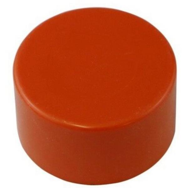 Conduit End Cap Heavy Duty 40mm Orange, Ideal Electrical Catalogue Cable Management Conduit Rigid End Caps - Construction Supplies Australia