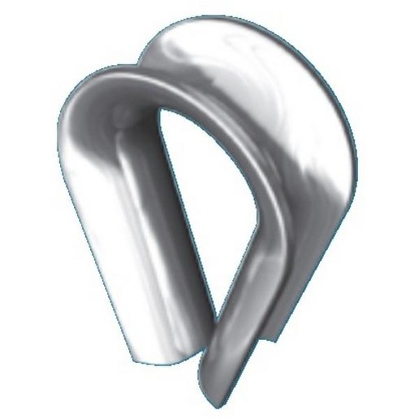 6mm Stainless Steel Thimbles, Ideal Electrical Catalogue Hardware Fixings Universal Suspension System - Construction Supplies Australia