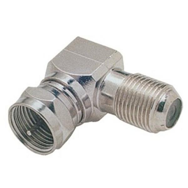 F-Type 90 Degree Adaptor, Ideal Electrical Catalogue Wiring Accessories Connector Rf Connector - Construction Supplies Australia
