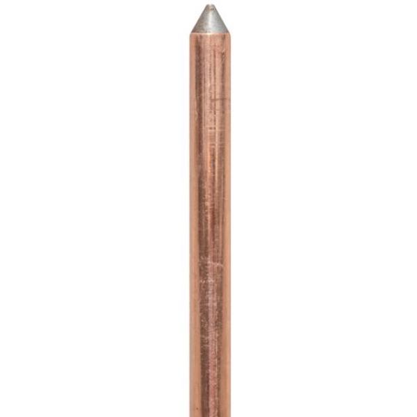 Fulton 1800mmx15mm Copper Plated Earth Rods, Ideal Electrical Catalogue Power Distribution Earthing Lightning Earth Rod Profiled Earth Rod - Construction Supplies Australia