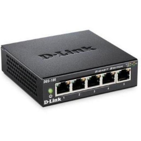 Switch Gigabit 5-Port Desktop (Metal Housing), Ideal Electrical Catalogue Data Communications Network Products Network Switch - Construction Supplies Australia