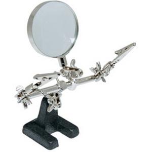 PCB HOLDER SOLDER STAND AND MAGNIFIER