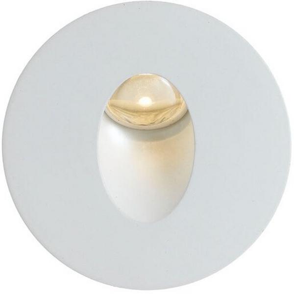 Steplight LED 3W 4000K 200Lm D10mm Nk/White Round Snap, Ideal Electrical Catalogue Light Fittings Floor Lamp Floor Luminaire - Construction Supplies Australia