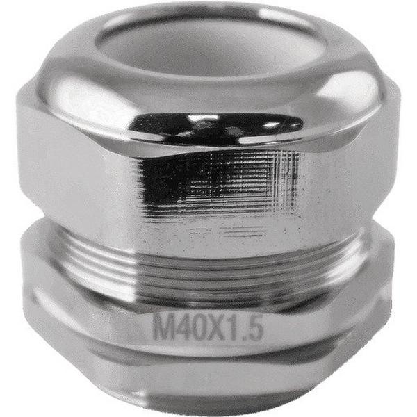 Cable Gland 40mm Premium Metal Cw Lock Nut, Ideal Electrical Catalogue Cable Management Protective Hose Accessories Cable Gland - Construction Supplies Australia