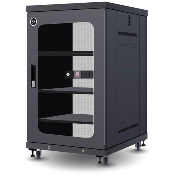 18RU Fully Assembled Free Standing Server Cabinet, Ideal Electrical Catalogue Data Communications Cabinets Enclosures Network Cabinet - Construction Supplies Australia
