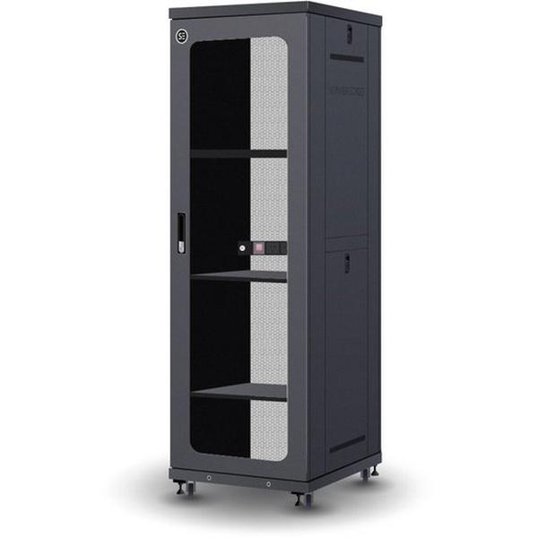 37RU Fully Assembled Free Standing Server Cabinet, Ideal Electrical Catalogue Data Communications Cabinets Enclosures Network Cabinet - Construction Supplies Australia
