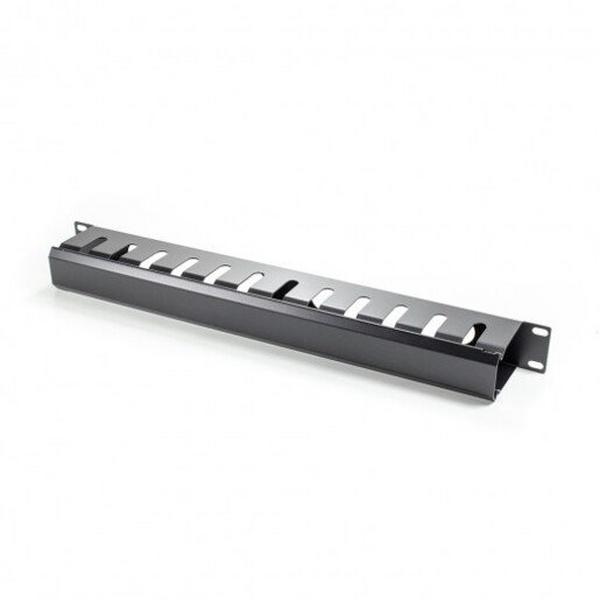 1RU Horizontal 12 Slots Metal Cable Management Ra, Ideal Electrical Catalogue Data Communications Cabinets Enclosures Network Cabinet Accessories - Construction Supplies Australia