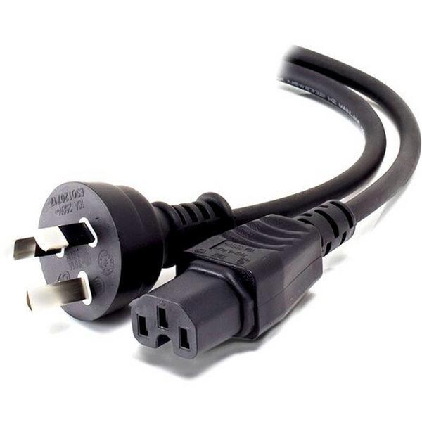 3M Aus 3 Pin Mains Plug To IEC C15 High Temperatu, Ideal Electrical Catalogue Electrical Appliances Power Leads Power Cord - Construction Supplies Australia