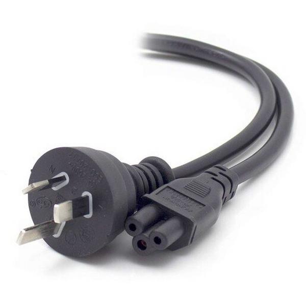 2M Aus 3 Pin Mains Plug To IEC C5 - Male To Female, Ideal Electrical Catalogue Electrical Appliances Power Leads Power Cord - Construction Supplies Australia
