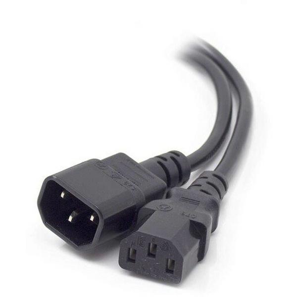 1M IEC C13 To IEC C14 Computer Power Extension Co, Ideal Electrical Catalogue Electrical Appliances Power Leads Power Cord - Construction Supplies Australia