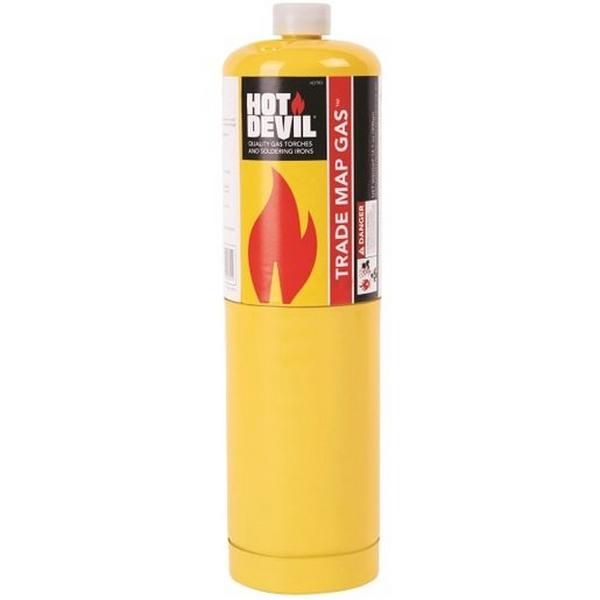 Trade Map Gas Cylinder 400G, Ideal Electrical Catalogue Tools Instrumentation Soldering Propane Bottle - Construction Supplies Australia