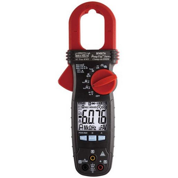 Compact Clamp Meter True RMs 600A AC Catiii 600V, Ideal Electrical Catalogue Tools Instrumentation Test Measurement Clamp Measuring Instrument - Construction Supplies Australia