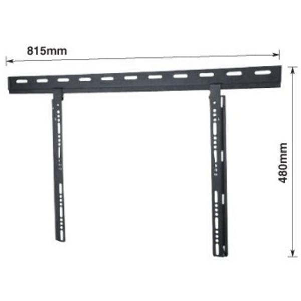 32"-85" Super Slimline TV Bracket, Ideal Electrical Catalogue Av Security Detection Tv Audio Video Audio Video Support Bracket - Construction Supplies Australia