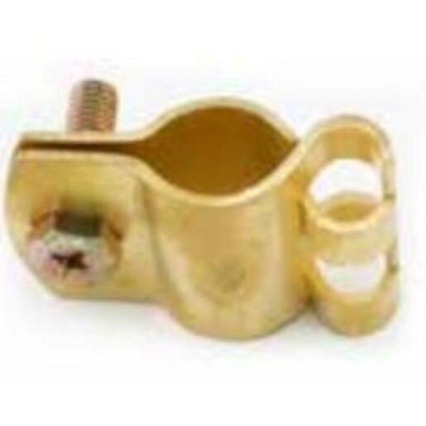 Earth Clip To Suite Domestic Earth Rod, Ideal Electrical Catalogue Power Distribution Earthing Lightning Connection Clamp For Earth Rods - Construction Supplies Australia