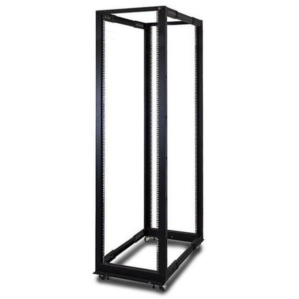 45RU FULLY ASSEMBLED 4 POST ADJUSTABLE RACK, Ideal Electrical Catalogue Data Communications Cabinets Enclosures Cabling Rack Electro It - Construction Supplies Australia