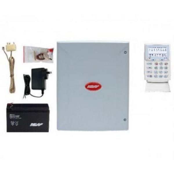 D8Xd Panel White LCd Keypadinc Psupply + 12V 7Ah Batt, Ideal Electrical Catalogue Av Security Detection Doorbell Entry Control Access Control System - Construction Supplies Australia