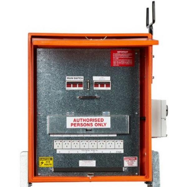 Temporary Site Board Polyethelene Three Phase, Ideal Electrical Catalogue Power Distribution Distribution Boards Small Distribution Board - Construction Supplies Australia