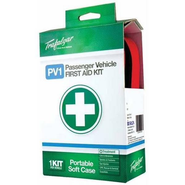 Pv1 Passenger Vehicle First Aid Kit, Ideal Electrical Catalogue Safety Personal Care First Aid Kit - Construction Supplies Australia