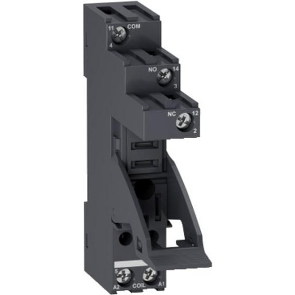 1CO SEPARATE TERMINAL SOCKET WITH CLAMP, Ideal Electrical Catalogue Power Distribution Relays Relay Socket - Construction Supplies Australia