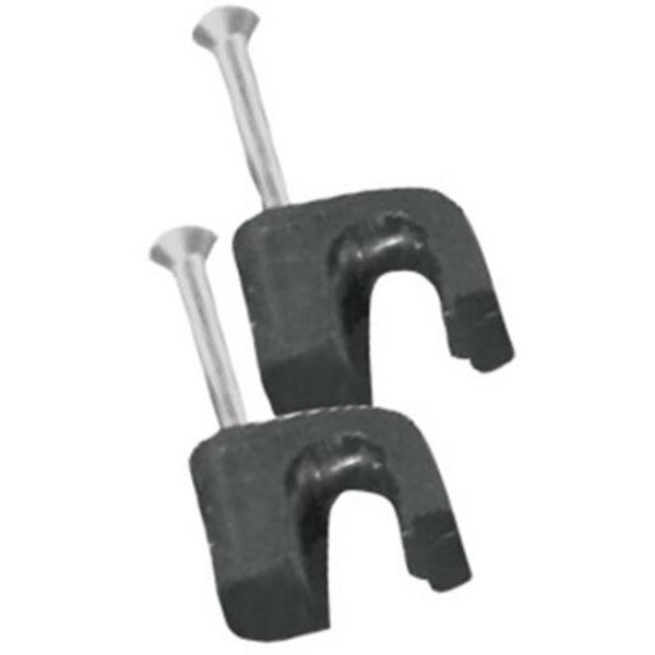 CABLE CLIP - BLACK 7MM (BAG OF 100), Ideal Electrical Catalogue Wiring Accessories Cable Clip Cable Clip - Construction Supplies Australia