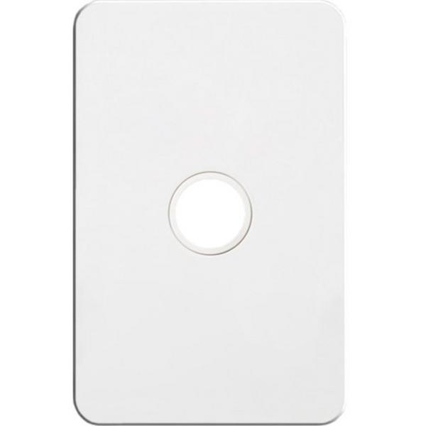 1 Gang Switch Plate Cover No Mech, Ideal Electrical Catalogue Switches Plugs Sockets Switches Grid Cover Plate - Construction Supplies Australia